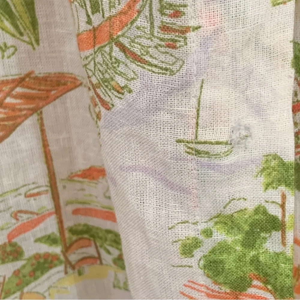 *NWT* Cynthia Rowley Tropical Print Beach Swim Cover Up / Kaftan - Picture 12 of 12